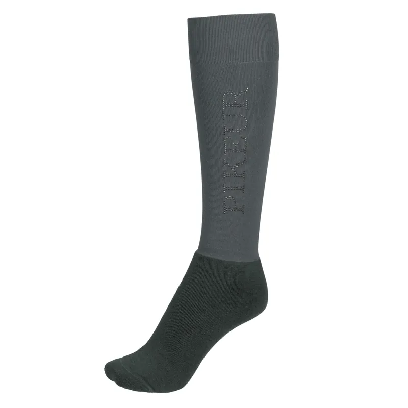 Pikeur Ladies Tall Riding Socks - Anthracite